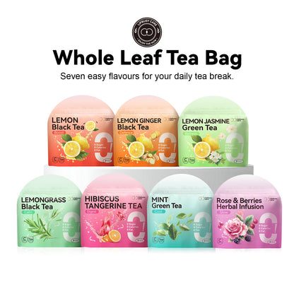 LIPBUSYCARE Halal-Certified Tea Bags, 7 Sachets - 7 Blends with Organic Tea-Garden Sourcing