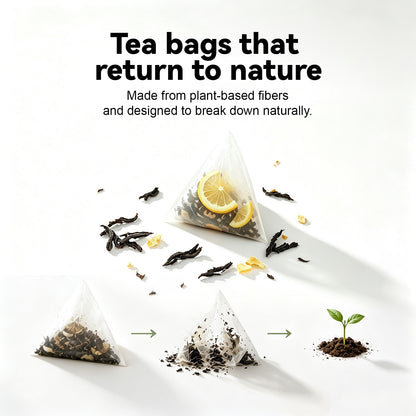 LIPBUSYCARE Halal-Certified Tea Bags, 7 Sachets - 7 Blends with Organic Tea-Garden Sourcing