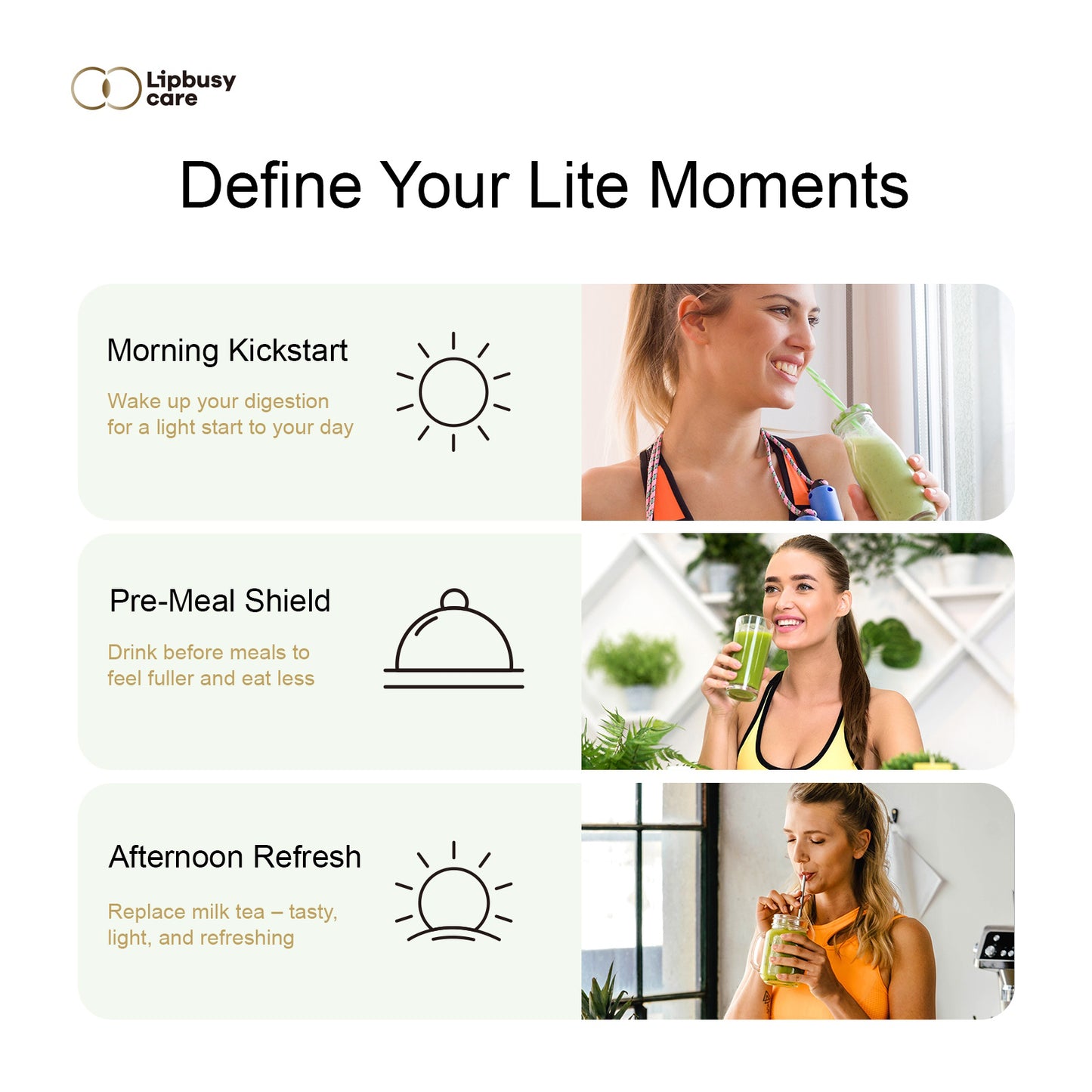 Lipbusycare™ Fiber Drink: The Natural Debloat Tea (13-in-1 Superfood Blend)