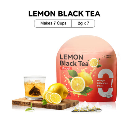 LIPBUSYCARE Halal-Certified Tea Bags, 7 Sachets - 7 Blends with Organic Tea-Garden Sourcing