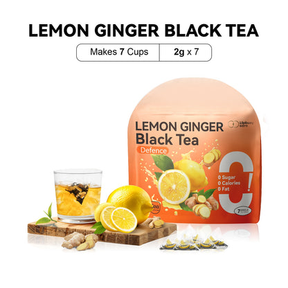 LIPBUSYCARE Halal-Certified Tea Bags, 7 Sachets - 7 Blends with Organic Tea-Garden Sourcing