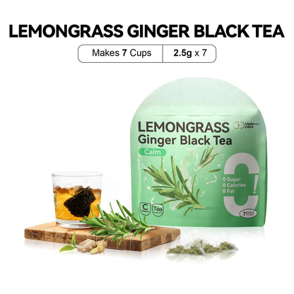 LIPBUSYCARE Halal-Certified Tea Bags, 7 Sachets - 7 Blends with Organic Tea-Garden Sourcing