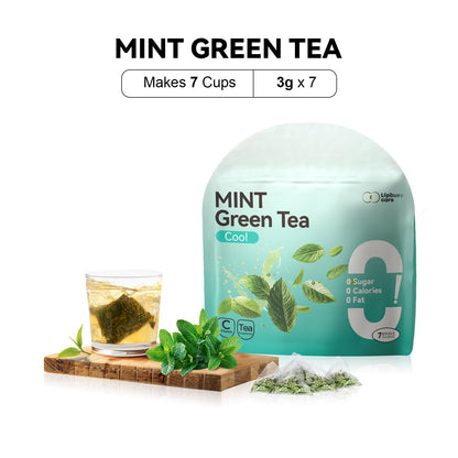 LIPBUSYCARE Halal-Certified Tea Bags, 7 Sachets - 7 Blends with Organic Tea-Garden Sourcing